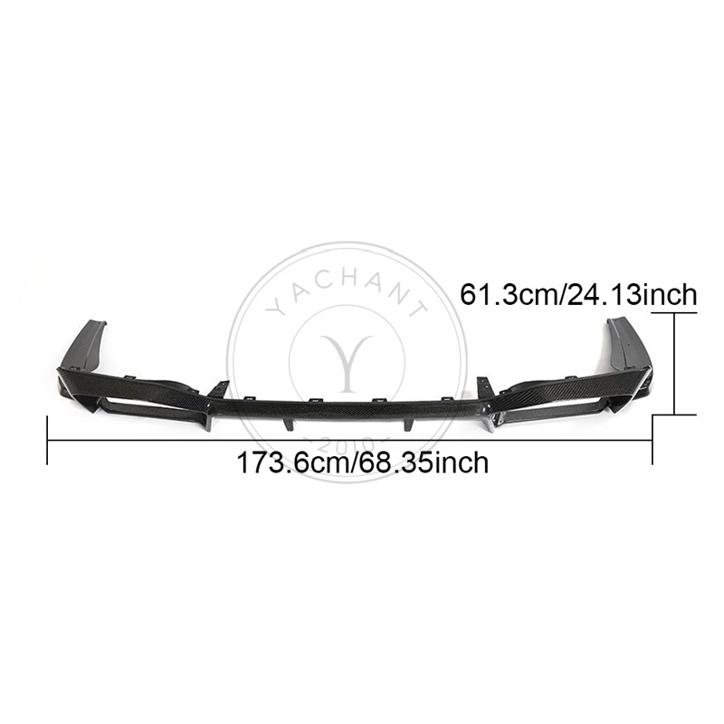 3DD Style Carbon Rear Diffuser For 2019-2021 BMW X4M F98