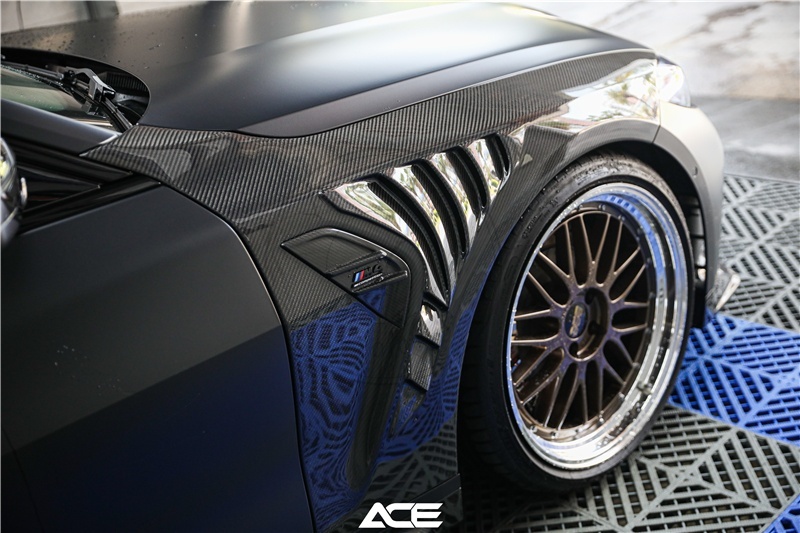OD Style Dry Carbon Front Fender For 2021-2023 BMW G80 M3 G82 M4