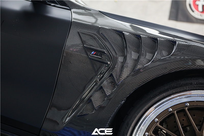 OD Style Dry Carbon Front Fender For 2021-2023 BMW G80 M3 G82 M4