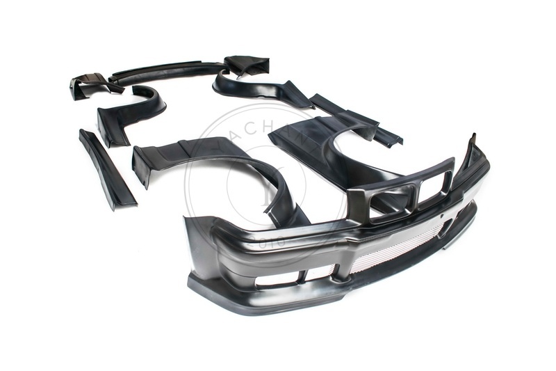 GTR RACE Style Fiber Glass Wide Body Kits For 1992-1998 BWM 3-Series E36 2-Door