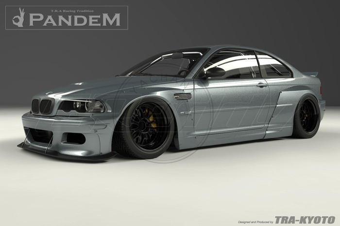 RB PD Style Fiber Glass Body Kits For 1998-2005 BMW E46 M3 Coupe