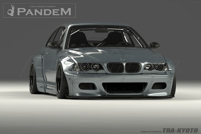 RB PD Style Fiber Glass Body Kits For 1998-2005 BMW E46 M3 Coupe
