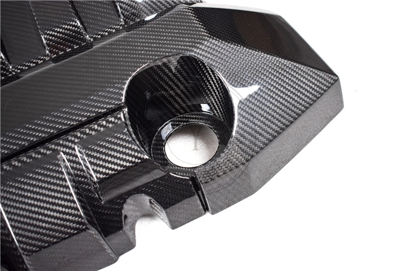 Dry Carbon Fiber Engine Cover For 2010-2015 Chevrolet Camaro SS V8 LS3 6.2L