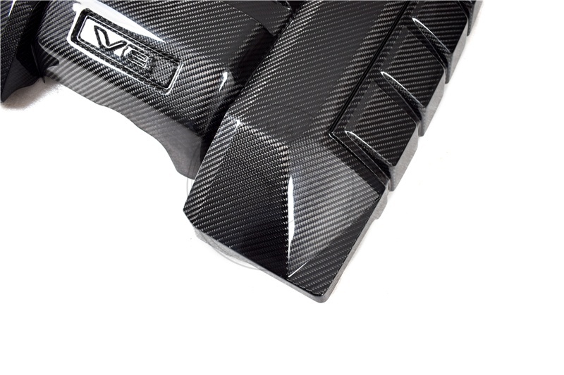 Dry Carbon Fiber Engine Cover For 2010-2015 Chevrolet Camaro SS V8 LS3 6.2L