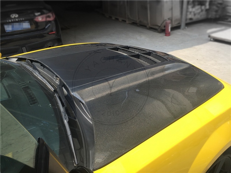 ZL1-Style Carbon Fiber Hood Bonnet For 2010-2014 Chevrolet Camaro