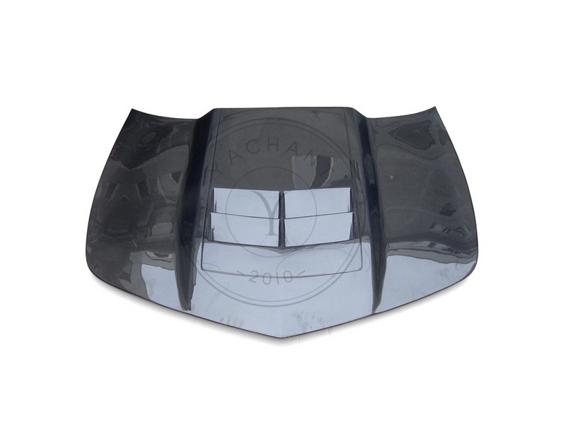 ZL1-Style Carbon Fiber Hood Bonnet For 2010-2014 Chevrolet Camaro