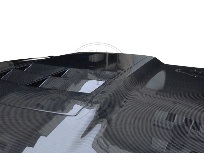 ZL1-Style Carbon Fiber Hood Bonnet For 2010-2014 Chevrolet Camaro