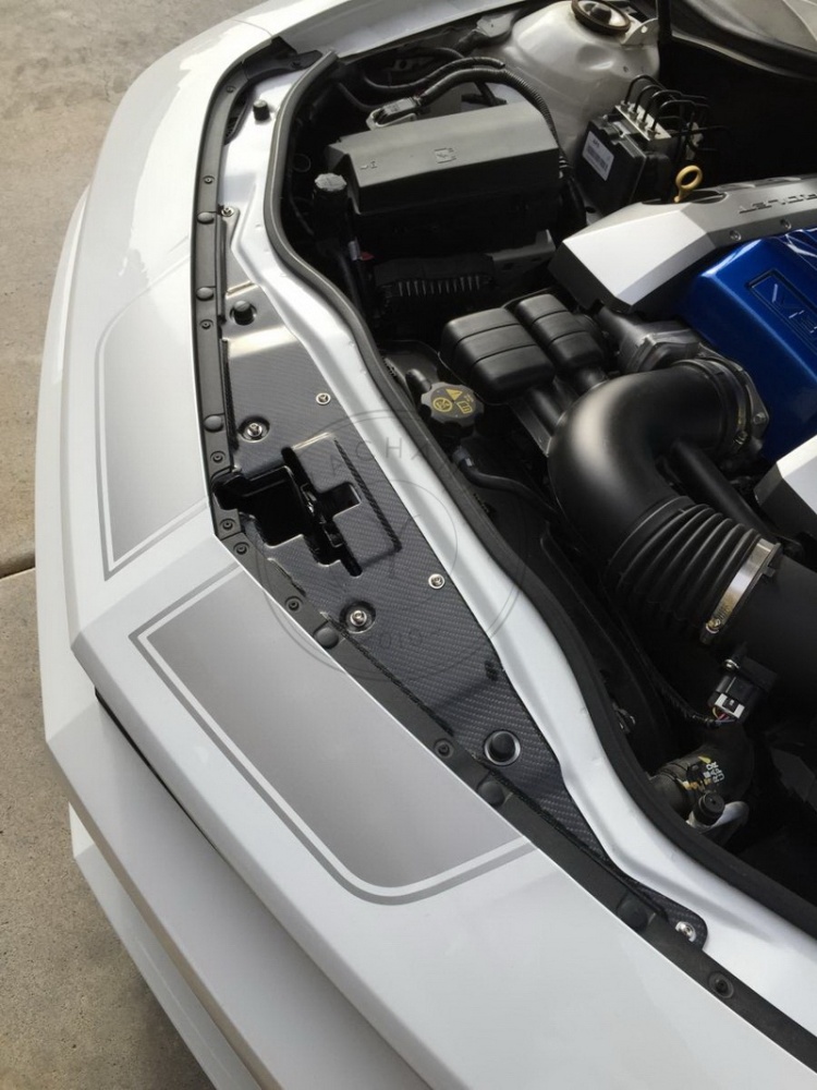 Carbon Fiber Cooling Panel For 2010-2015 Chevrolet Camaro