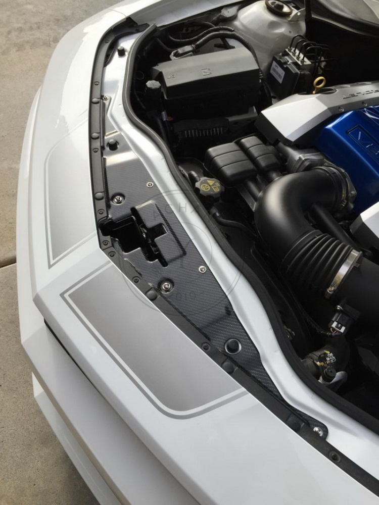 Carbon Fiber Cooling Panel For 2010-2015 Chevrolet Camaro