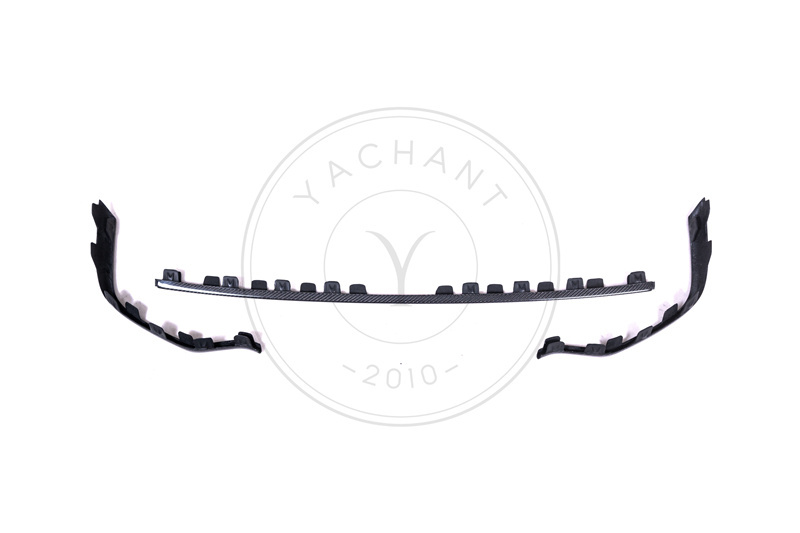 OEM Style Carbon Fiber Rear Bumper Garnish Trim Strip for 2017-2022 Audi RS4 B9 B9.5 Avant RS01R