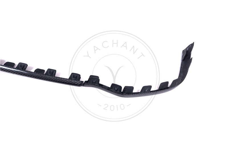 OEM Style Carbon Fiber Rear Bumper Garnish Trim Strip for 2017-2022 Audi RS4 B9 B9.5 Avant RS01R