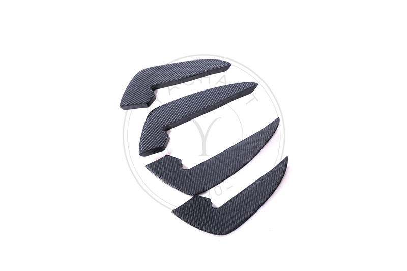 RS01R Carbon Fiber Front Bumper Canards for 2020-2022 Audi RS4 B9.5 Avant