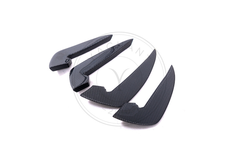 RS01R Carbon Fiber Front Bumper Canards for 2020-2022 Audi RS4 B9.5 Avant