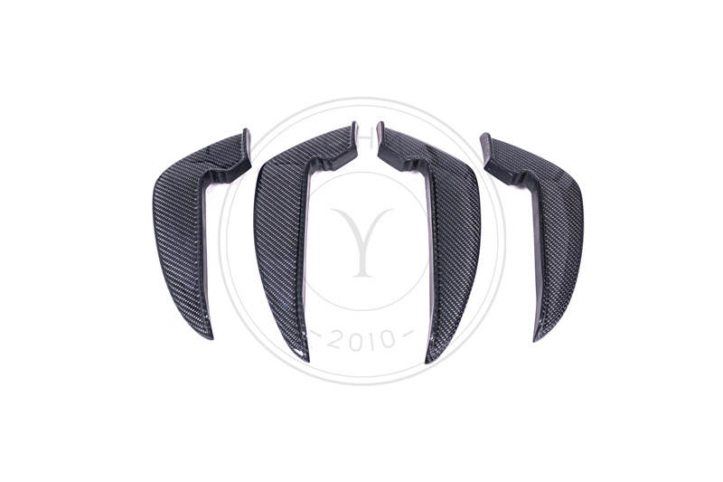 RS01R Carbon Fiber Front Bumper Canards for 2020-2022 Audi RS4 B9.5 Avant