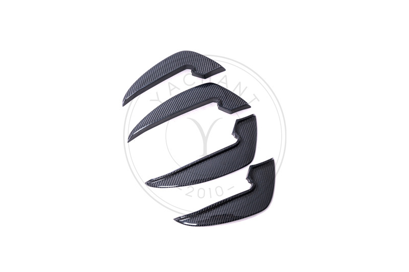 RS01R Carbon Fiber Front Bumper Canards for 2020-2022 Audi RS4 B9.5 Avant