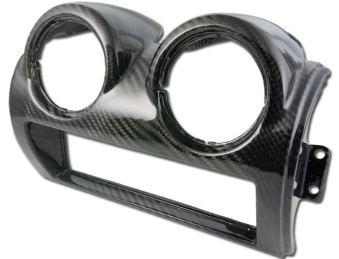 Dry Carbon LHD Center Air Con Vents & Radio Surround Panel Replacement For 08-11 Lotus Exige S2 Elise S2 LHD