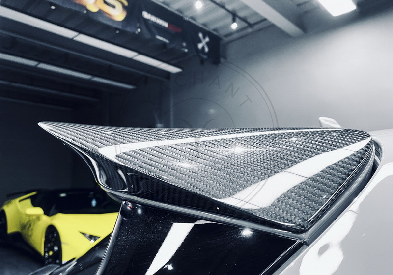 BKSS Style Carbon Fiber Roof Spoiler for 2017-2025 Audi S4 Avant B9 B9.5 Avant