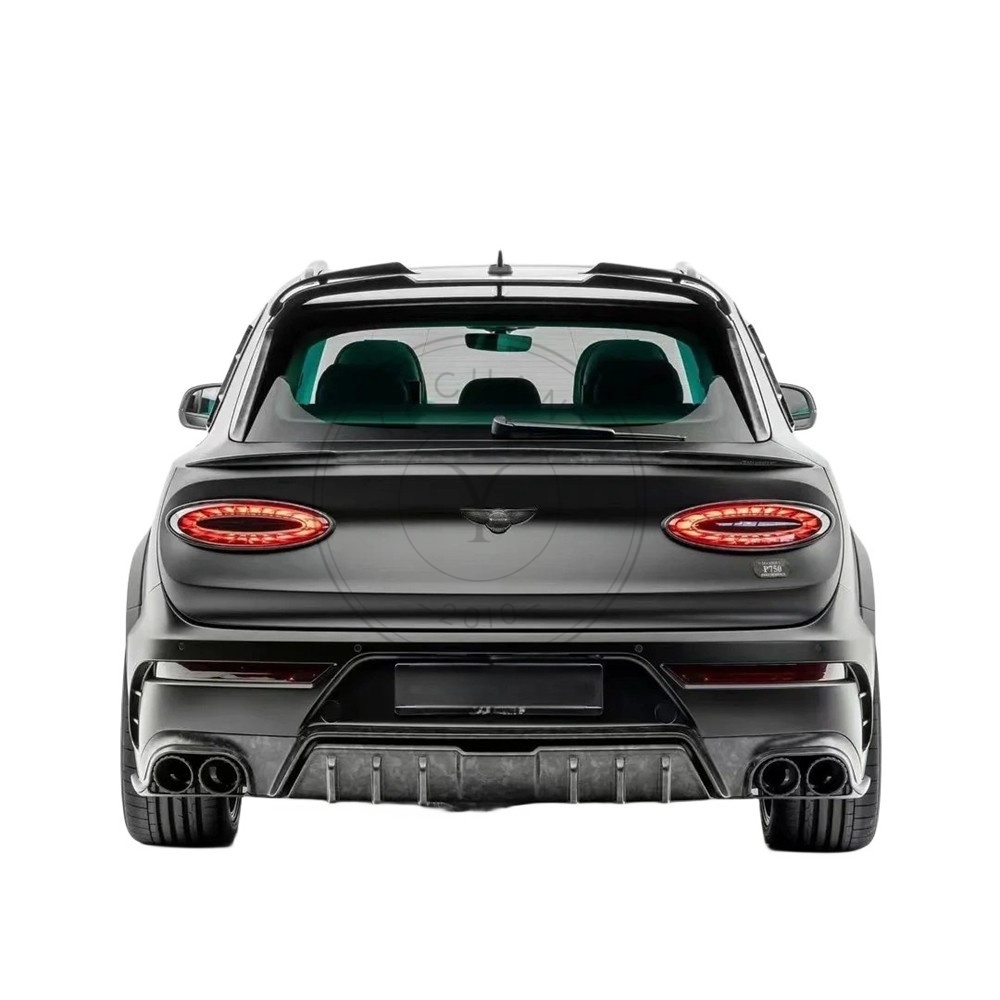 MSY Style Dry Carbon Fiber Rear Spoiler for 2015-2019 Bentley Bentayga