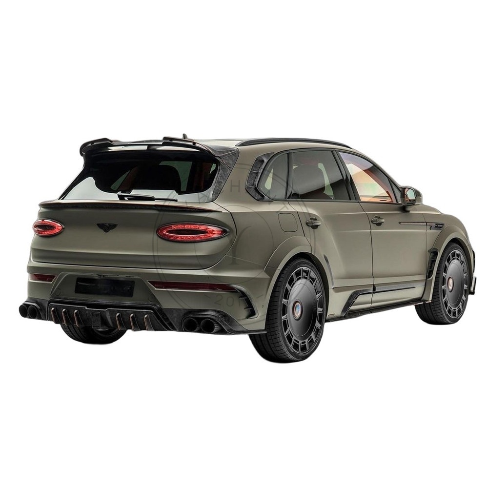 MSY Style Dry Carbon Fiber Rear Spoiler for 2015-2019 Bentley Bentayga