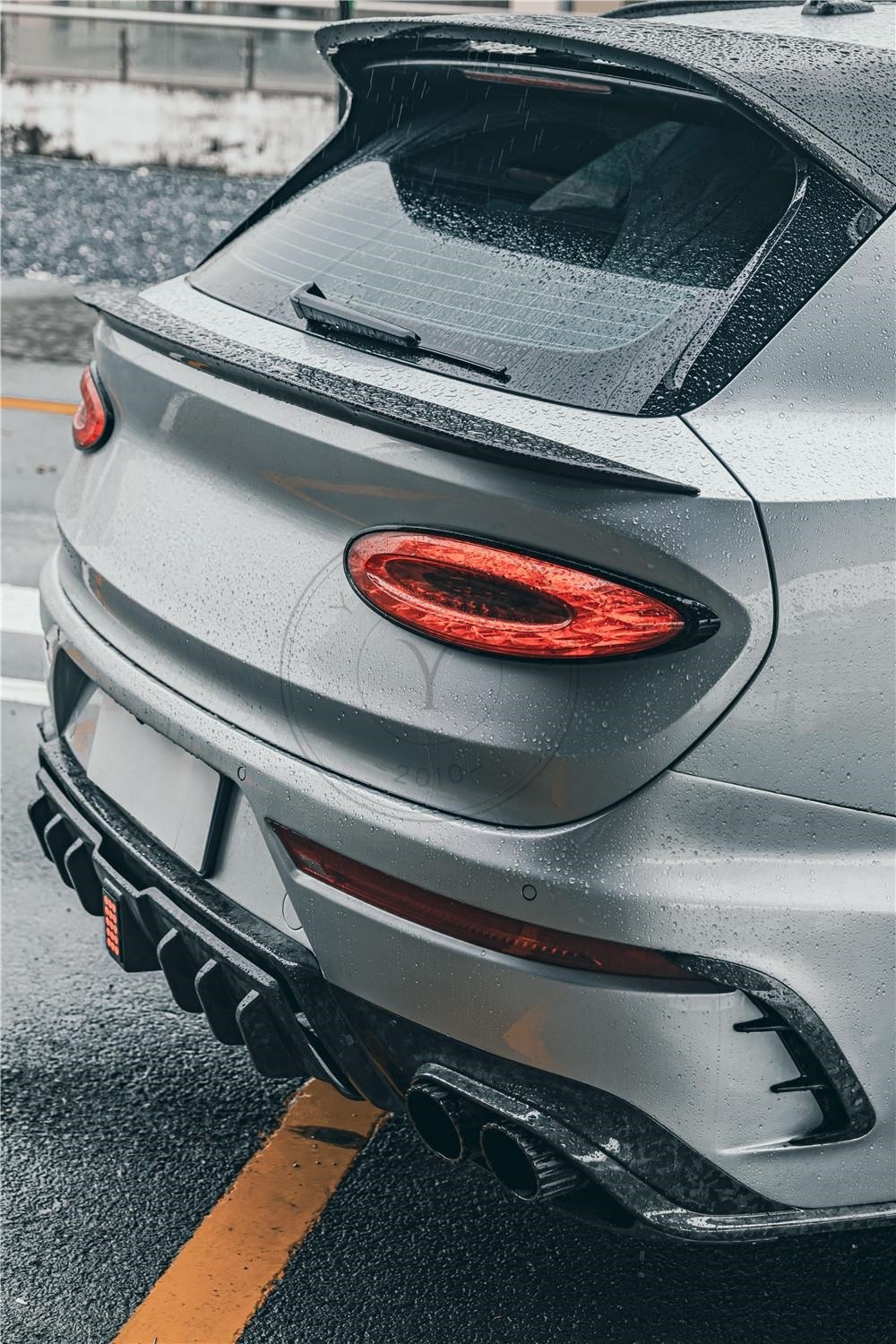 MSY Style Dry Carbon Fiber Rear Spoiler for 2015-2019 Bentley Bentayga