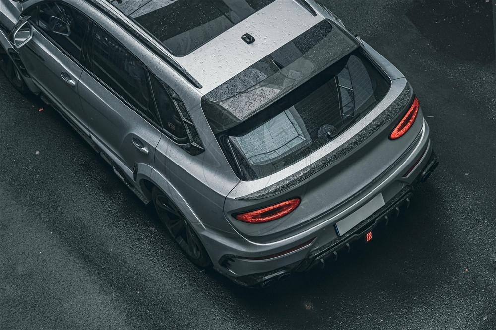 MSY Style Dry Carbon Fiber Rear Spoiler for 2015-2019 Bentley Bentayga