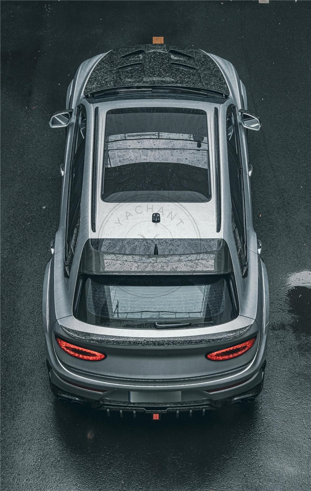 MSY Style Dry Carbon Fiber Rear Spoiler for 2015-2019 Bentley Bentayga