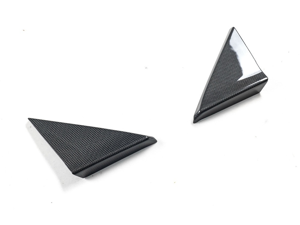 Dry Carbon Side Widndow Triangle Cover For 2019-2024 Ferrari SF90 Stradale & Spider