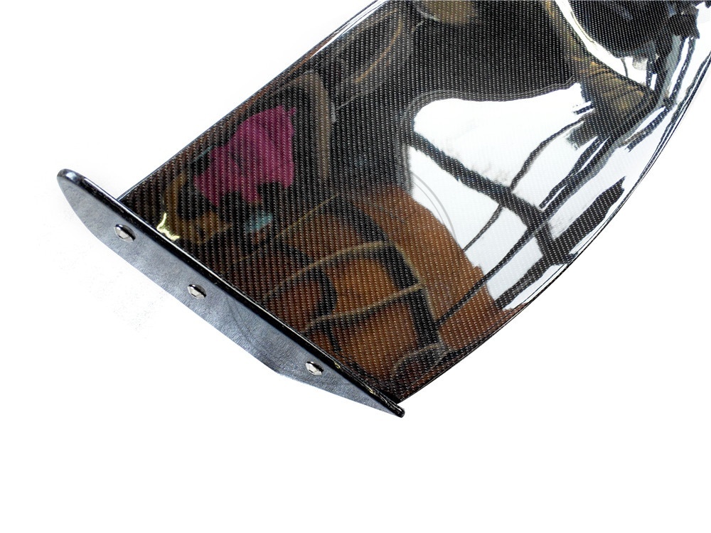 Type 8V VTX Type-2 Style Carbon Fiber 1600mm GT Wing for 13-20 Audi RS3 S3 A3 S-Line Sedan (Side Mounts)