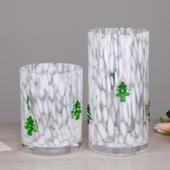 Wholesale Speckled Glass Crystal clear Customized Handmade Collins Highball Glass Tumbler Set 300ml,Wholesale Glassware & Custom Candle Jar Manufacturer | Ruixin Glass,Wholesale Speckled Glass Crystal clear Customized Handmade Collins Highball Glass Tumbler Set 300ml