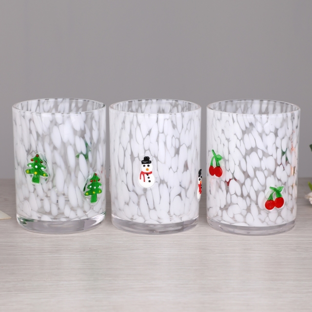 Wholesale Speckled Glass Crystal clear Customized Handmade Collins Highball Glass Tumbler Set 300ml,Wholesale Glassware & Custom Candle Jar Manufacturer | Ruixin Glass,Wholesale Speckled Glass Crystal clear Customized Handmade Collins Highball Glass Tumbler Set 300ml