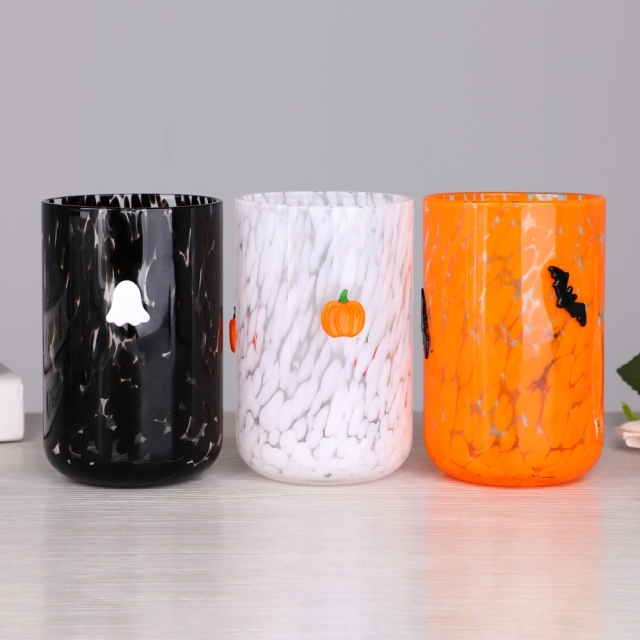 Wholesale Speckled Glass Crystal clear Customized Handmade Collins Highball Glass Tumbler Set 300ml,Wholesale Glassware & Custom Candle Jar Manufacturer | Ruixin Glass,Wholesale Speckled Glass Crystal clear Customized Handmade Collins Highball Glass Tumbler Set 300ml