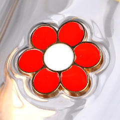 Enamel flower #2