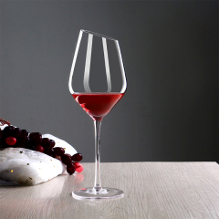 High Quality Personalised 480 ml Lead Free Crystal Glass ultra Thin Wedding Flute champagne Bulk Slanted Wine Glasses,도매 유리제품 및 맞춤형 캔들 자 제조업체 | Ruixin Glass,High Quality Personalised 480 ml Lead Free Crystal Glass ultra Thin Wedding Flute champagne Bulk Slanted Wine Glasses