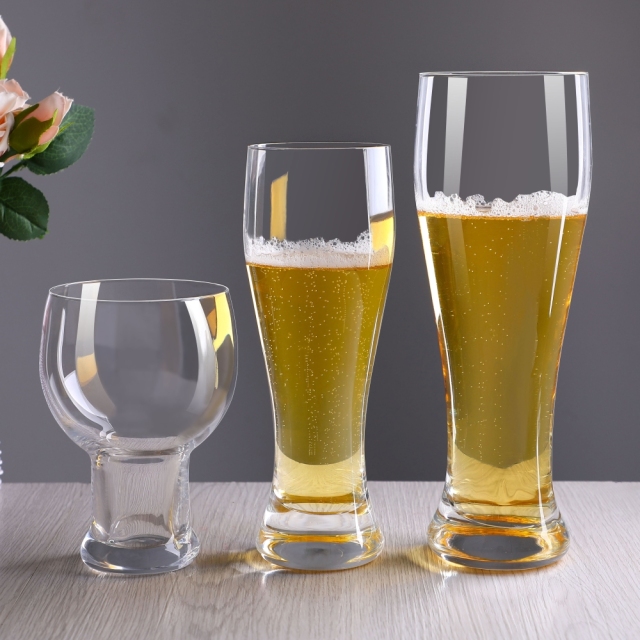 Custom Logo Durable Crystal Clear Heavy Base Bar Craft Large Capacity Pilsner Weizen Tulip Pub Wheat Beer Drinking Glass,Wholesale Glassware & Custom Candle Jar Manufacturer | Ruixin Glass,Custom Logo Durable Crystal Clear Heavy Base Bar Craft Large Capacity Pilsner Weizen Tulip Pub Wheat Beer Drinking Glass