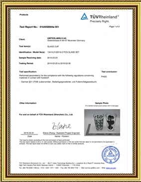 LFGB Certificate