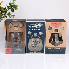Wholesale Custom Logo Old Fashioned Whiskey Glass Set With Chilling Stones Luxury Gift Box Promotional Barware Tumbler,Оптовые поставки стеклянной посуды и производство индивидуальных свечных банок | Ruixin Glass,Wholesale Custom Logo Old Fashioned Whiskey Glass Set With Chilling Stones Luxury Gift Box Promotional Barware Tumbler