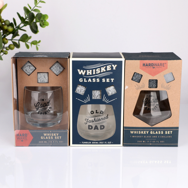 Wholesale Custom Logo Old Fashioned Whiskey Glass Set With Chilling Stones Luxury Gift Box Promotional Barware Tumbler,Оптовые поставки стеклянной посуды и производство индивидуальных свечных банок | Ruixin Glass,Wholesale Custom Logo Old Fashioned Whiskey Glass Set With Chilling Stones Luxury Gift Box Promotional Barware Tumbler