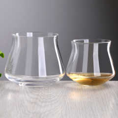 Custom Logo Rocking Tilted Whiskey Cocktail Tumbler Unique Shape Heavy Base Wholesale Corporate Gift Set Manufacturer,Fabricante Mayorista de Artículos de Vidrio y Tarros de Vela Personalizados | Ruixin Glass,Custom Logo Rocking Tilted Whiskey Cocktail Tumbler Unique Shape Heavy Base Wholesale Corporate Gift Set Manufacturer