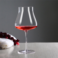 Burgundy Hand Blown Drinkware Fine logo Personalized ultra Thin Fancy Custom Glass Luxury bar Crystal champagne Wine Glasses,卸売ガラス製品＆カスタムキャンドルジャー製造メーカー | Ruixin Glass,Burgundy Hand Blown Drinkware Fine logo Personalized ultra Thin Fancy Custom Glass Luxury bar Crystal champagne Wine Glasses