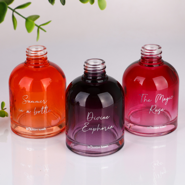 Luxury 200ml Gradient Colored Glass Reed Diffuser Bottle Wholesale Custom Logo Home Fragrance Aromatherapy Container,Wholesale Glassware & Custom Candle Jar Manufacturer | Ruixin Glass,Luxury 200ml Gradient Colored Glass Reed Diffuser Bottle Wholesale Custom Logo Home Fragrance Aromatherapy Container