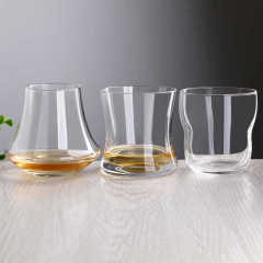 Custom Logo Rocking Tilted Whiskey Cocktail Tumbler Unique Shape Heavy Base Wholesale Corporate Gift Set Manufacturer,Fabricante Mayorista de Artículos de Vidrio y Tarros de Vela Personalizados | Ruixin Glass,Custom Logo Rocking Tilted Whiskey Cocktail Tumbler Unique Shape Heavy Base Wholesale Corporate Gift Set Manufacturer