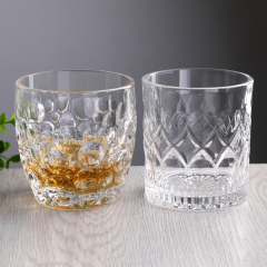 Wholesale Custom Logo 10oz Vintage Embossed Crystal Whiskey Glass Tumbler Set Heavy Base Hobnail Ribbed Diamond Pattern,Оптовые поставки стеклянной посуды и производство индивидуальных свечных банок | Ruixin Glass,Wholesale Custom Logo 10oz Vintage Embossed Crystal Whiskey Glass Tumbler Set Heavy Base Hobnail Ribbed Diamond Pattern