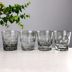 Wholesale Custom Logo Vintage Cut Crystal Whiskey Glass Tumbler 11oz Colored Heavy Base Rocks Glasses Gift Set Bulk,Grossiste en Verrerie & Fabricant de Bocaux à Bougies sur Mesure | Ruixin Glass,Wholesale Custom Logo Vintage Cut Crystal Whiskey Glass Tumbler 11oz Colored Heavy Base Rocks Glasses Gift Set Bulk