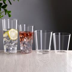 Wholesale Manufacturer Thin Wall Minimalist Borosilicate Zombie Glass Tumbler Chimney Glass Iced Coffee Boba Cup,Wholesale Glassware & Custom Candle Jar Manufacturer | Ruixin Glass,Wholesale Manufacturer Custom Logo Borosilicate Glass Tumbler Beer Can Glass Iced Coffee Boba Cup Bamboo Lid Straw Gift Box Set