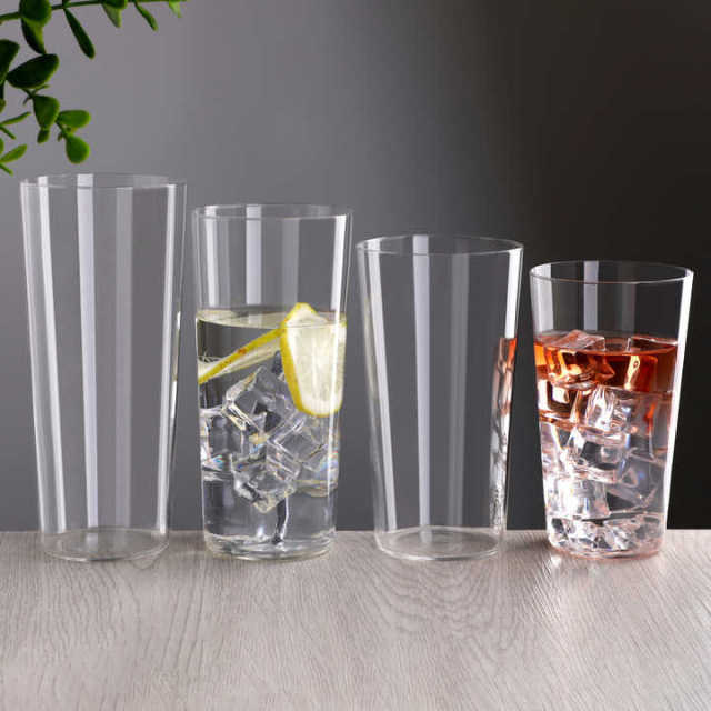 Wholesale Manufacturer Thin Wall Minimalist Borosilicate Zombie Glass Tumbler Chimney Glass Iced Coffee Boba Cup,Wholesale Glassware & Custom Candle Jar Manufacturer | Ruixin Glass,Wholesale Manufacturer Custom Logo Borosilicate Glass Tumbler Beer Can Glass Iced Coffee Boba Cup Bamboo Lid Straw Gift Box Set