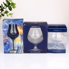 Wholesale Custom Logo Crystal Brandy Snifter Tulip Cognac Glass Set With Luxury Gift Box Packaging for Promotional Gift,Fabricante de Artigos de Vidro por Atacado & Frascos para Velas Personalizados | Ruixin Glass,Wholesale Custom Logo Crystal Brandy Snifter Tulip Cognac Glass Set With Luxury Gift Box Packaging for Promotional Gift