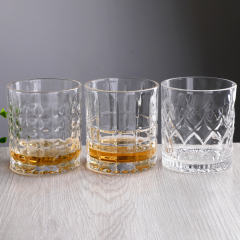Wholesale Custom Logo 10oz Vintage Embossed Crystal Whiskey Glass Tumbler Set Heavy Base Hobnail Ribbed Diamond Pattern,Оптовые поставки стеклянной посуды и производство индивидуальных свечных банок | Ruixin Glass,Wholesale Custom Logo 10oz Vintage Embossed Crystal Whiskey Glass Tumbler Set Heavy Base Hobnail Ribbed Diamond Pattern
