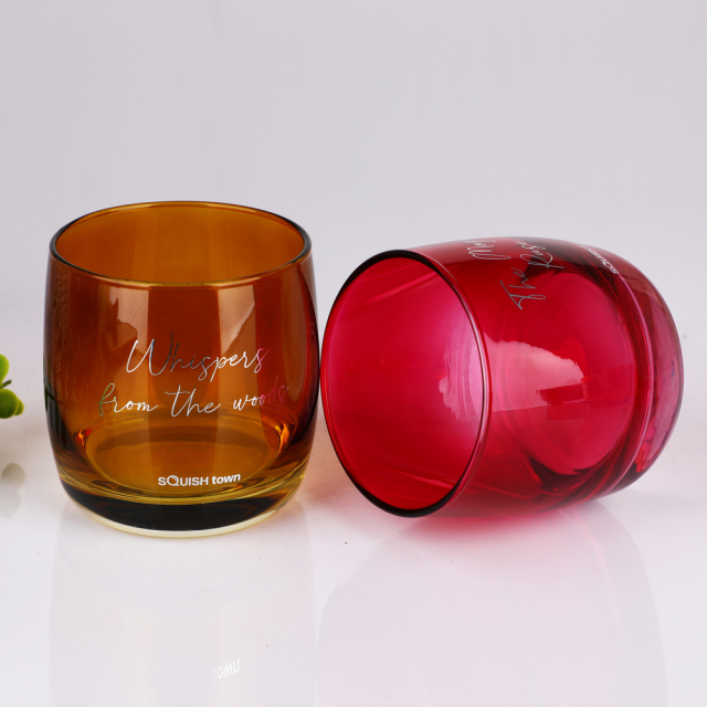 Wholesale Custom Logo 10oz Colored Glass Candle Jars Luxury Heavy Base Aromatherapy Vessel Bulk Private Label Supplier,Wholesale Glassware & Custom Candle Jar Manufacturer | Ruixin Glass,Wholesale Custom Logo 10oz Colored Glass Candle Jars Luxury Heavy Base Aromatherapy Vessel Bulk Private Label Supplier