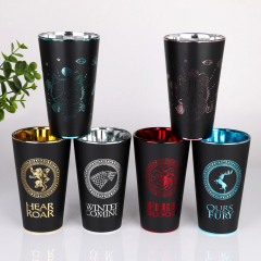 Wholesale Custom Logo 16oz Matte Black Electroplated Inner Color Glass Cup Clear Pint Beer Glasses Set Gift Box Packaging,Grossiste en Verrerie & Fabricant de Bocaux à Bougies sur Mesure | Ruixin Glass,Wholesale Custom Logo 16oz Matte Black Electroplated Inner Color Glass Cup Clear Pint Beer Glasses Set Gift Box Packaging