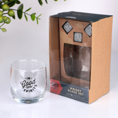 Wholesale Custom Logo Old Fashioned Whiskey Glass Set With Chilling Stones Luxury Gift Box Promotional Barware Tumbler,Оптовые поставки стеклянной посуды и производство индивидуальных свечных банок | Ruixin Glass,Wholesale Custom Logo Old Fashioned Whiskey Glass Set With Chilling Stones Luxury Gift Box Promotional Barware Tumbler